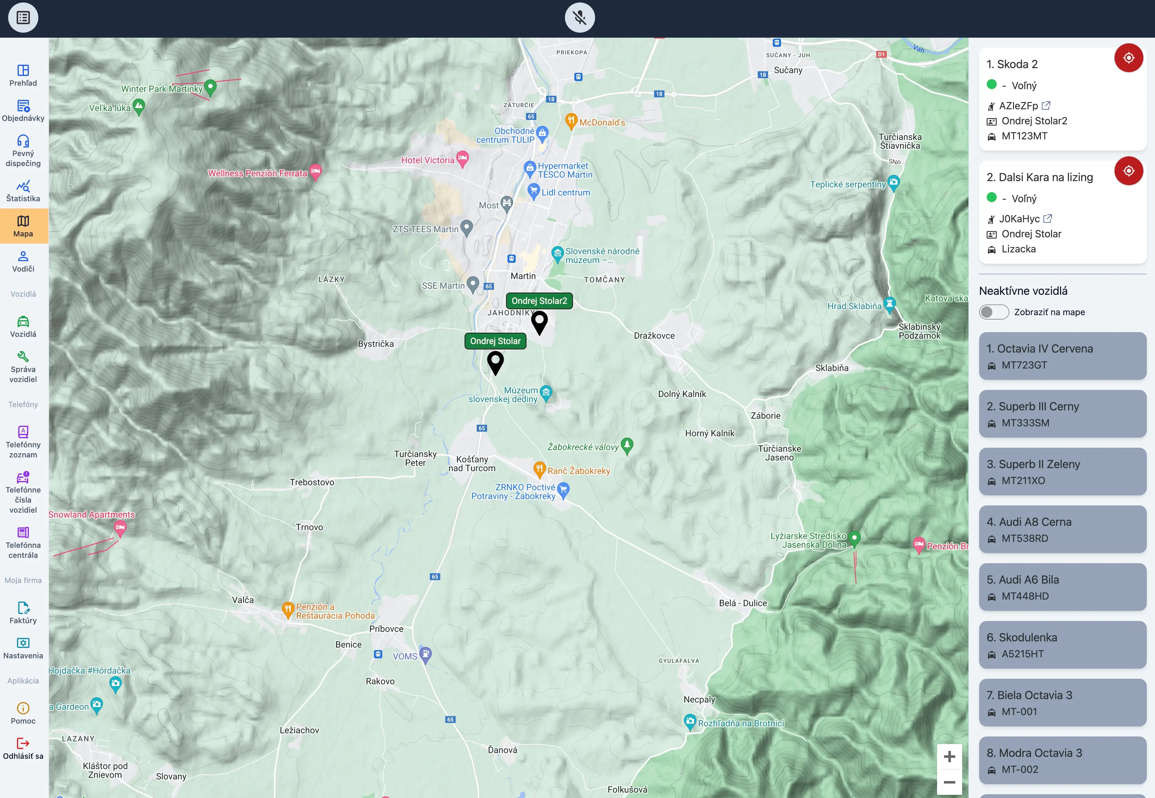 Taxios dashboard
